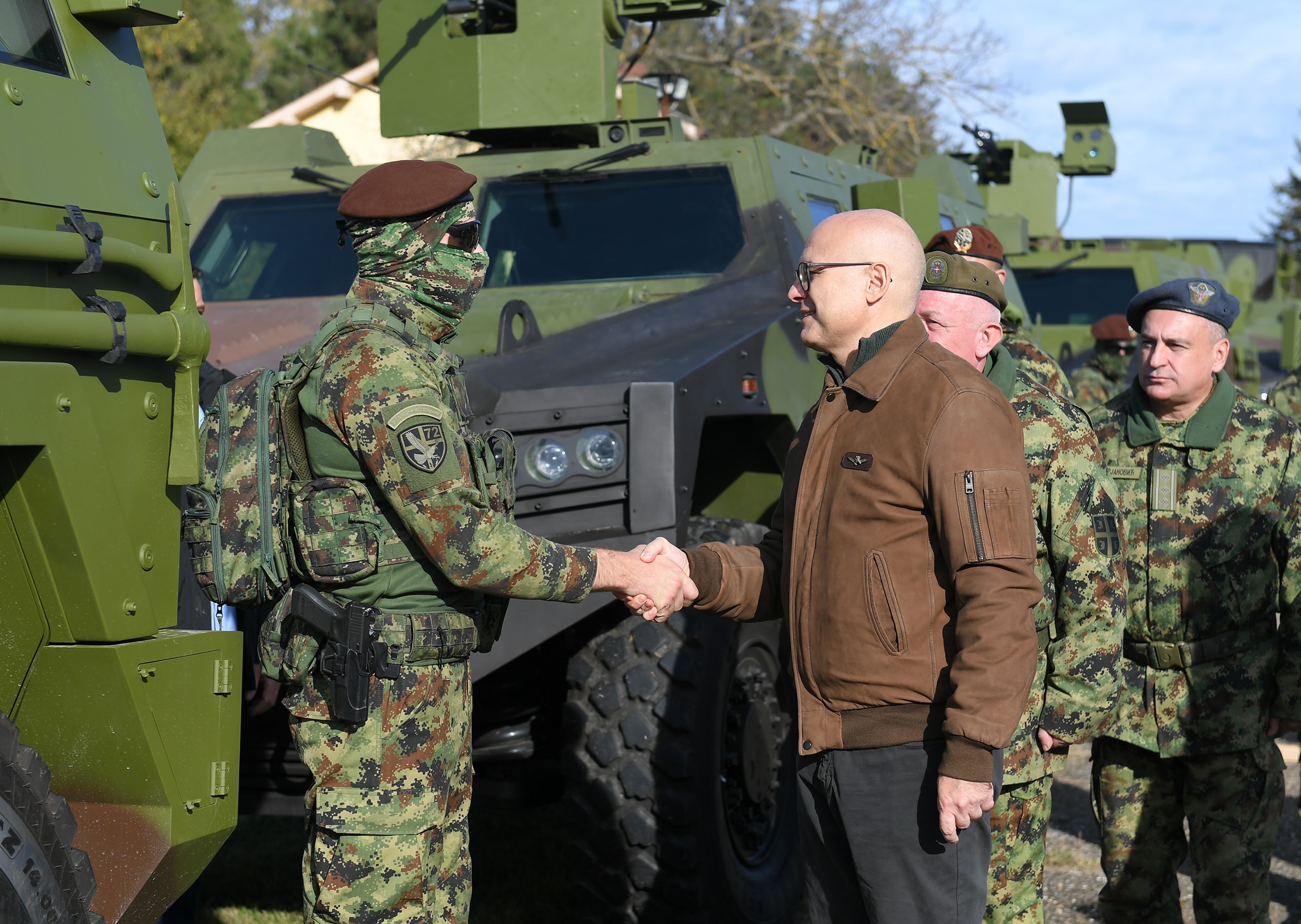 Nikinci Ruma Minister Vučević Attended Demonstration of New Weaponry at „Nikinci ...
